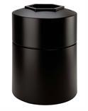 DCI / Commercial Zone Products DCI | 730101 | 45 Gallon Black Round Waste Container