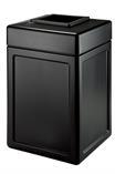 DCI / Commercial Zone Products DCI | 732101 | 38 Gallon Black Square Waste Container