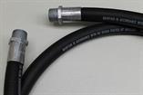 Irpco IRPCO | IH348 | Steelflex Ultra Hardwall Pump Hose (Black) | 3/4 x 8'