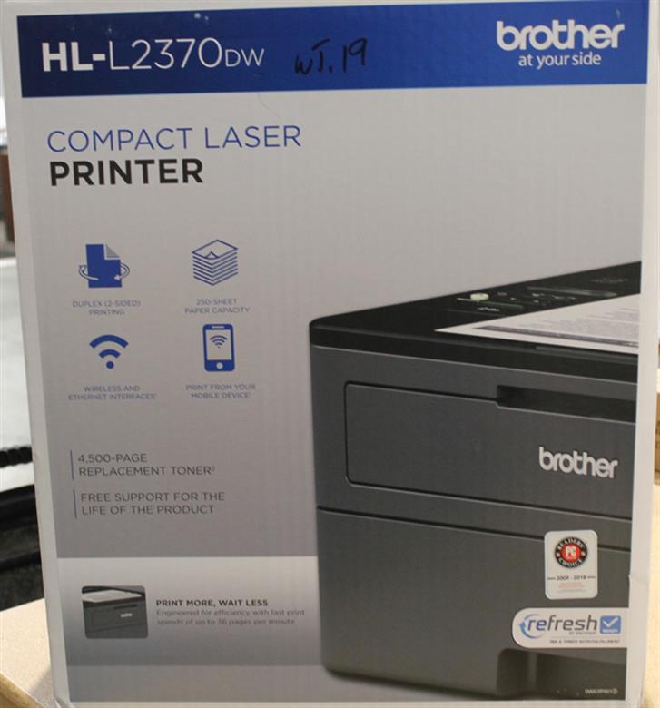 Passport Report Laser Printer, Brother HL-L2370DW