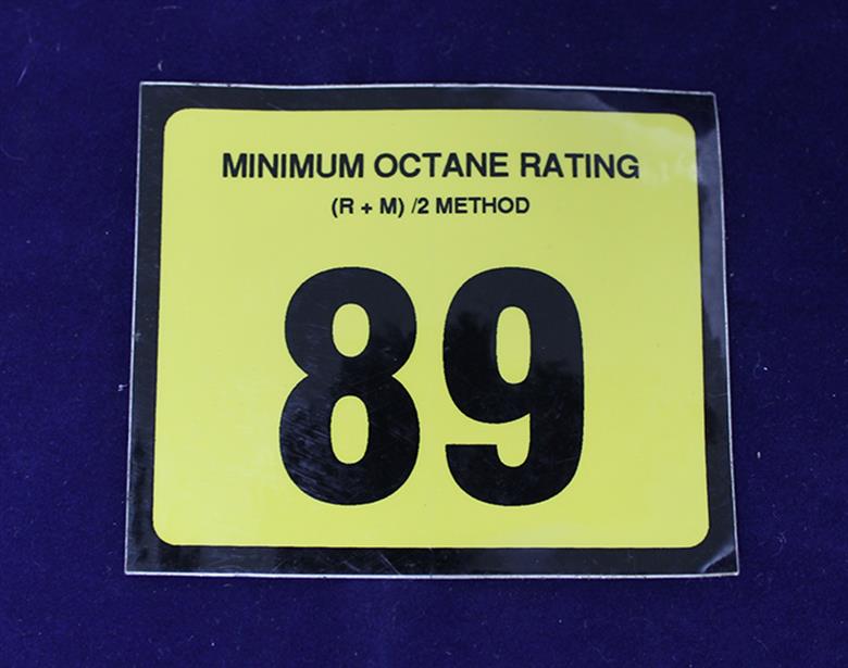 89 Octane Sticker | Advantage | Individual