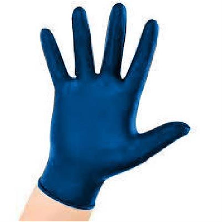 Blue Nitrile Gloves - Box of 100