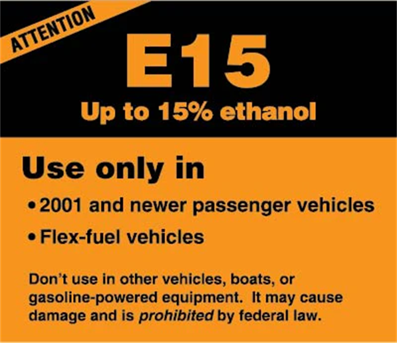 U-OR-E15 | E15 Orange and Black Decal