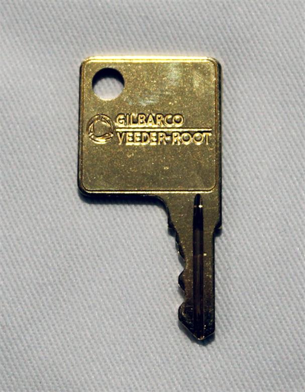 Gilbarco Door Keys 
